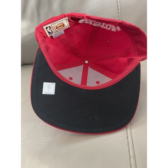 Houston Rockets SnapBack embroidered spell out Red NBA - Picture 6 of 7